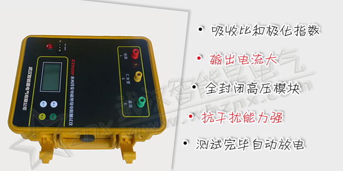 水內(nèi)冷發(fā)電機(jī)絕緣電阻測試儀
